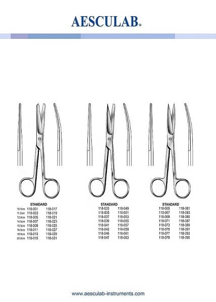 Aesculab Surgical Scissors